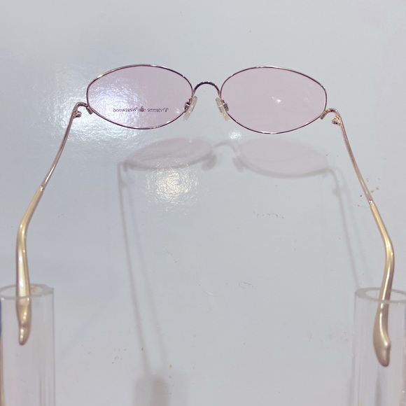 Vintage Vivienne Westwood Ladies Eyeglass, Shiny Gold - Picture 4 of 4